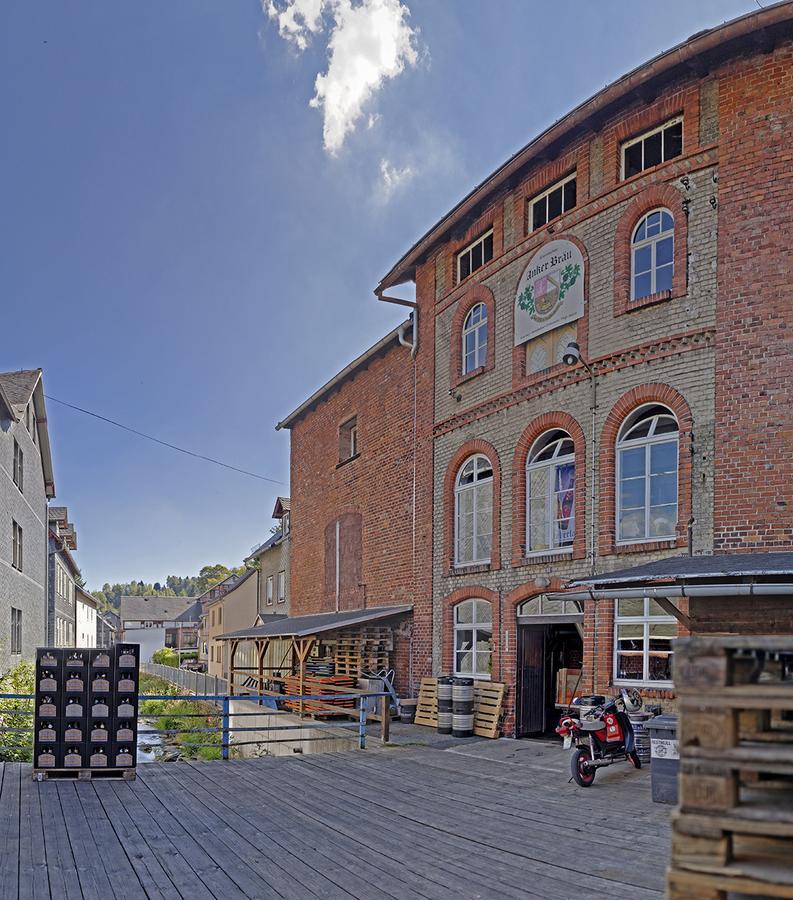 שטיינאך Ankerbraeu Ferienwohnungen Brauerei Bierbad מראה חיצוני תמונה