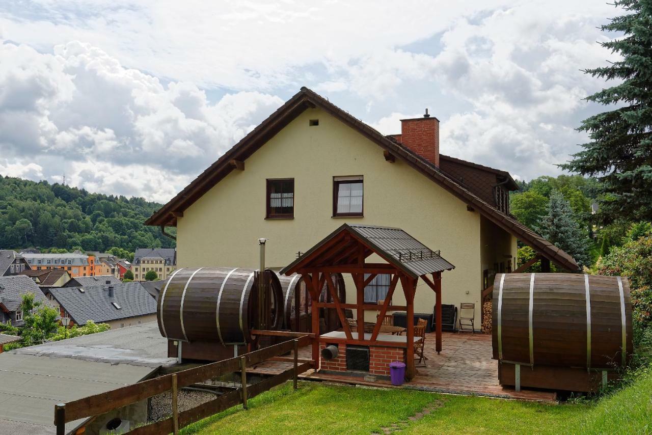 שטיינאך Ankerbraeu Ferienwohnungen Brauerei Bierbad מראה חיצוני תמונה